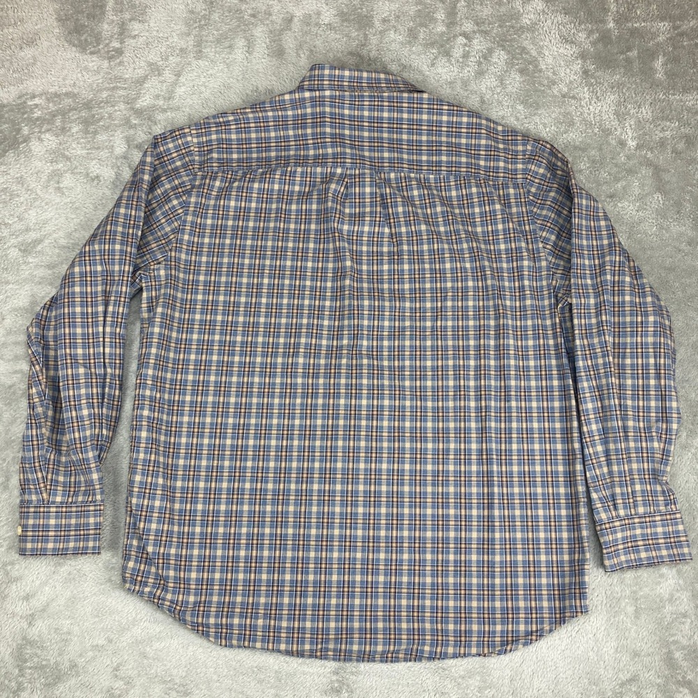 Lyle & Scott Scotland Men's Plaid Button Down Shirt Size L 100% Combed Cotton - Picture 2 of 10